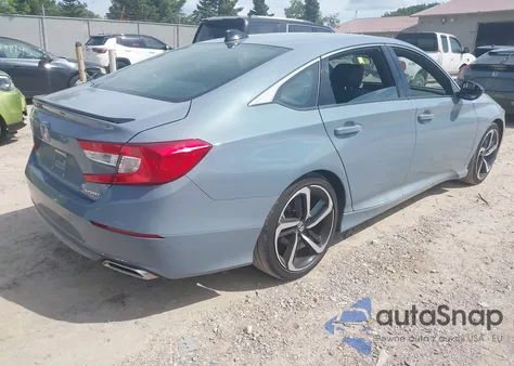 2022 Honda Accord Sport из США, поврежденный, VIN 1HGCV1F36NA112813